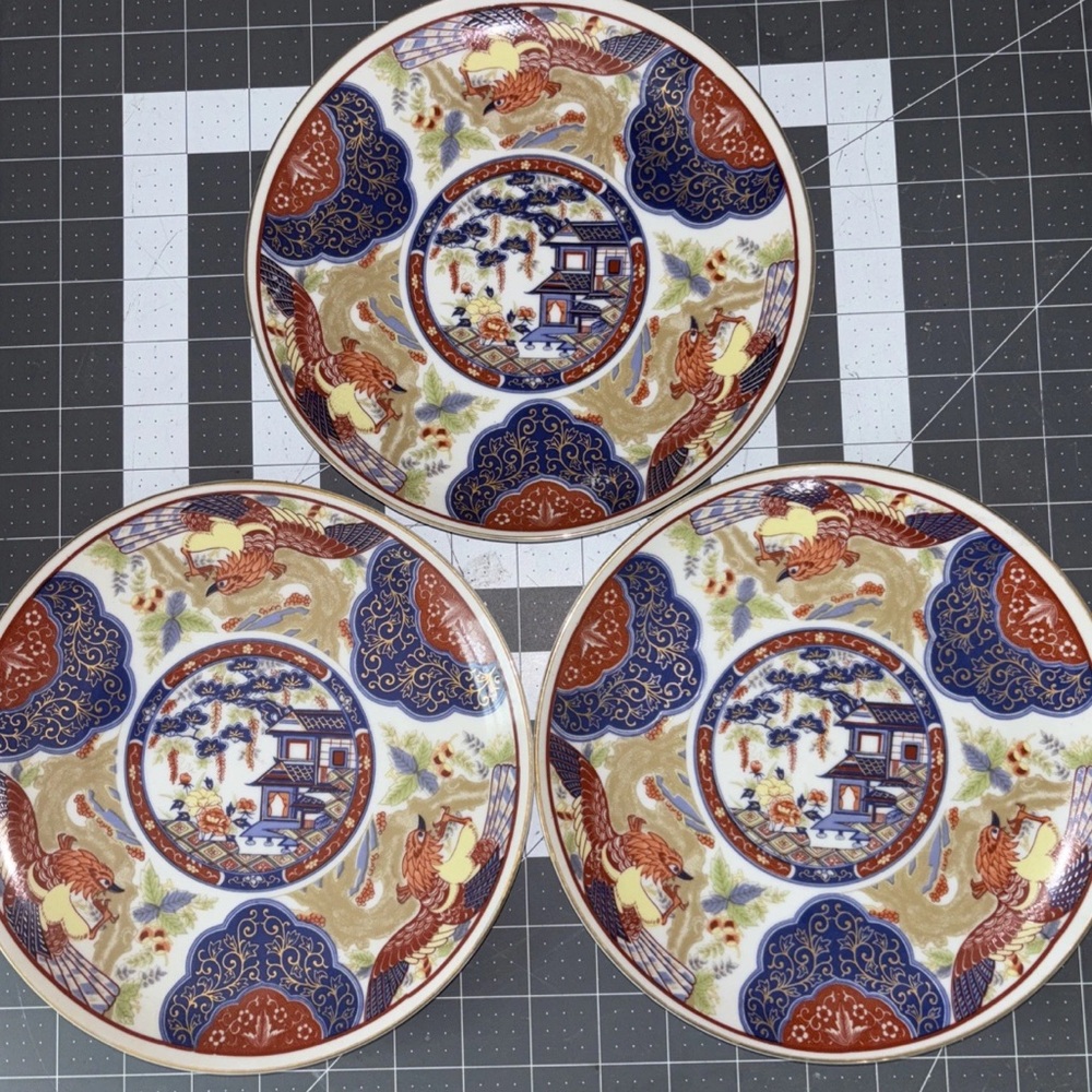 Elegant Multicolor Decorative Plates